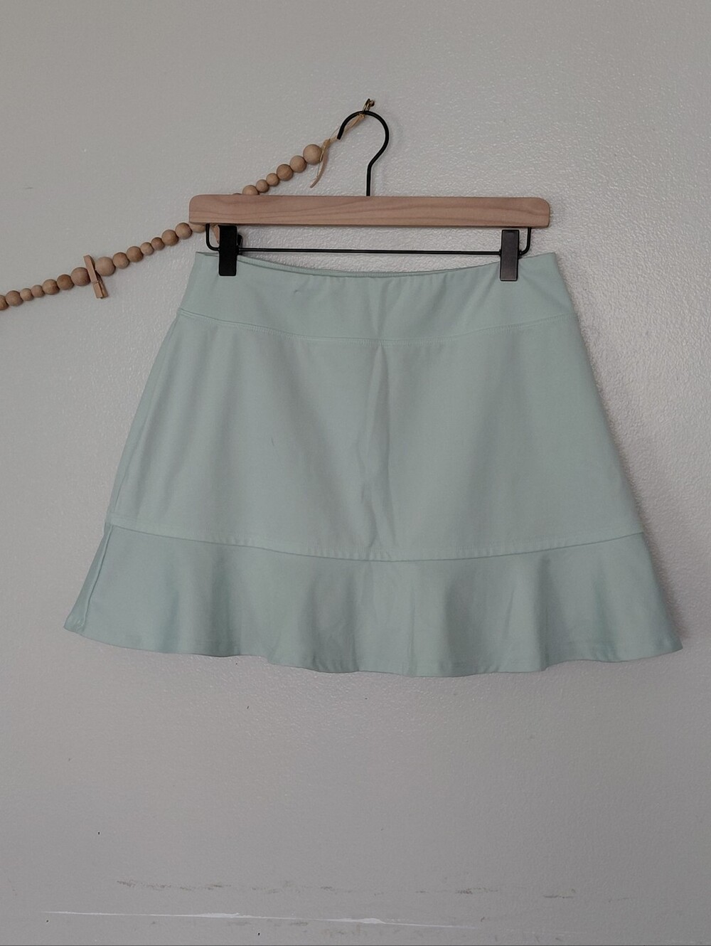 Tommy Bahama Mint Green Ruffled Activewear Skort Athletic Golf Skirt Medium